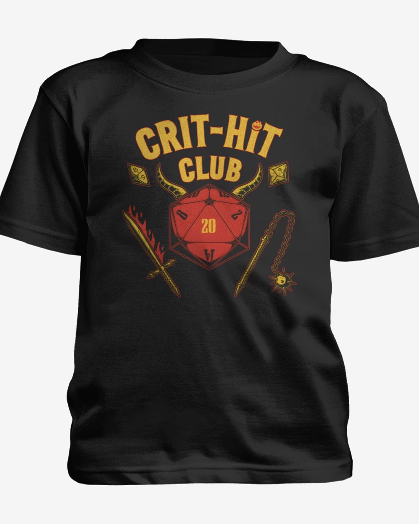Polera de niño Critical Hit Club
