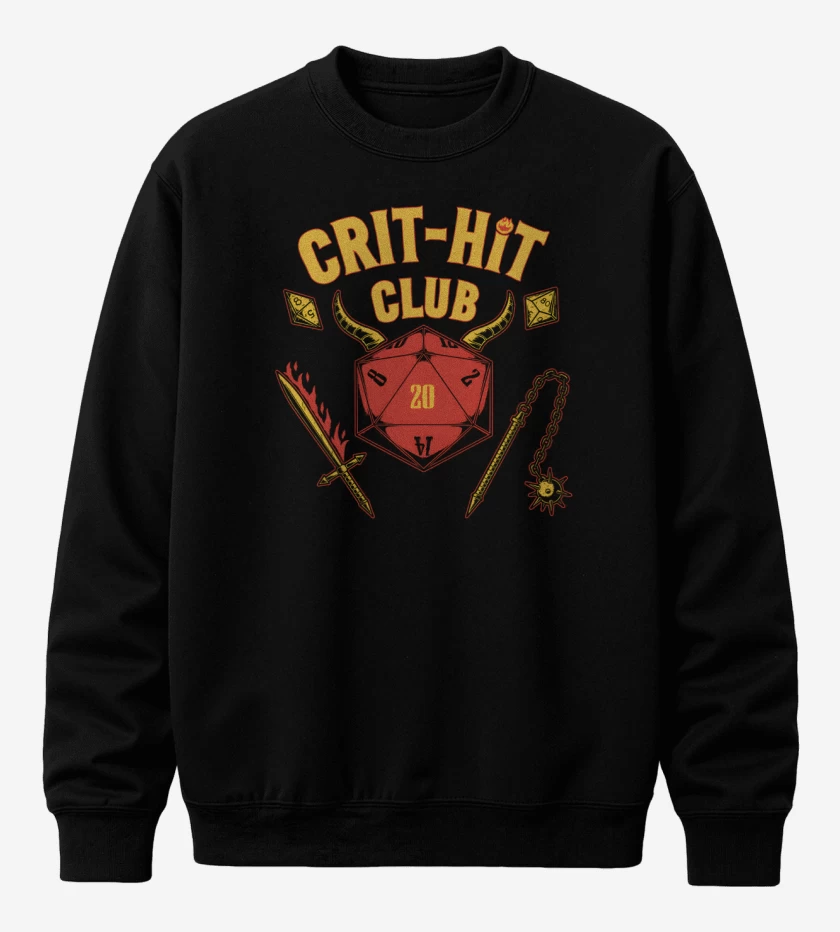 Poleron polo Critical Hit Club