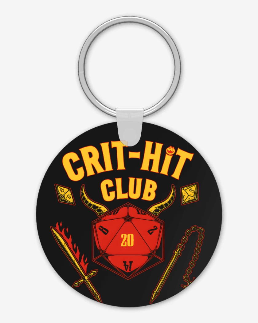 Llavero Critical Hit Club