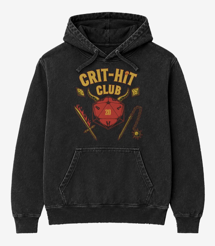 Poleron Canguro Acid Wash Critical Hit Club