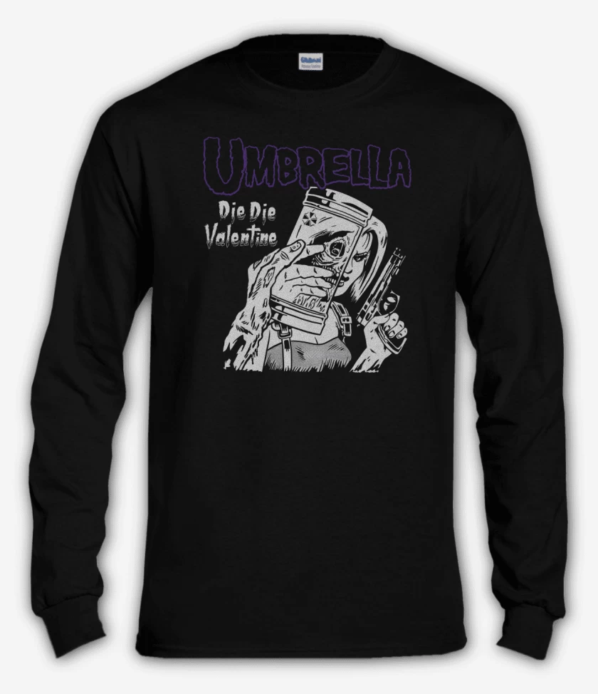 Polera manga larga Die Die Valentine