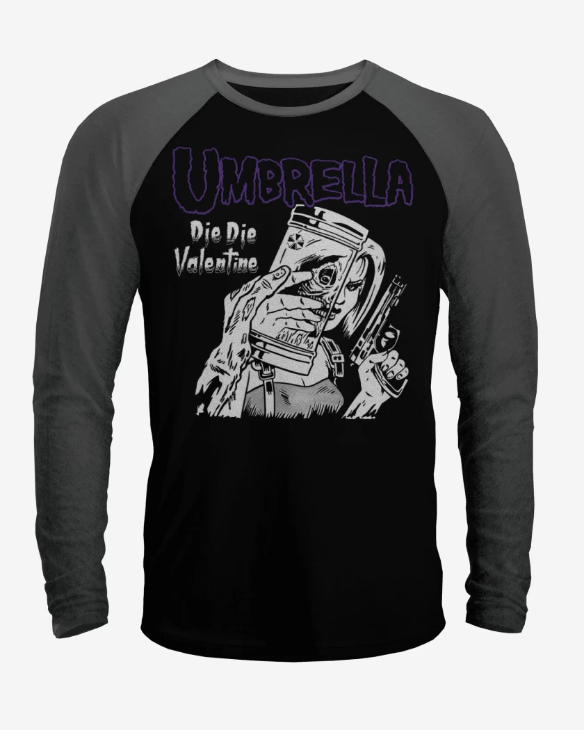 Polera Raglan Die Die Valentine