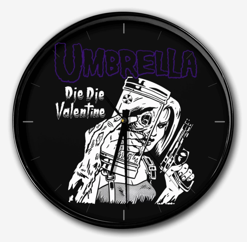 Reloj Negro de Die Die Valentine