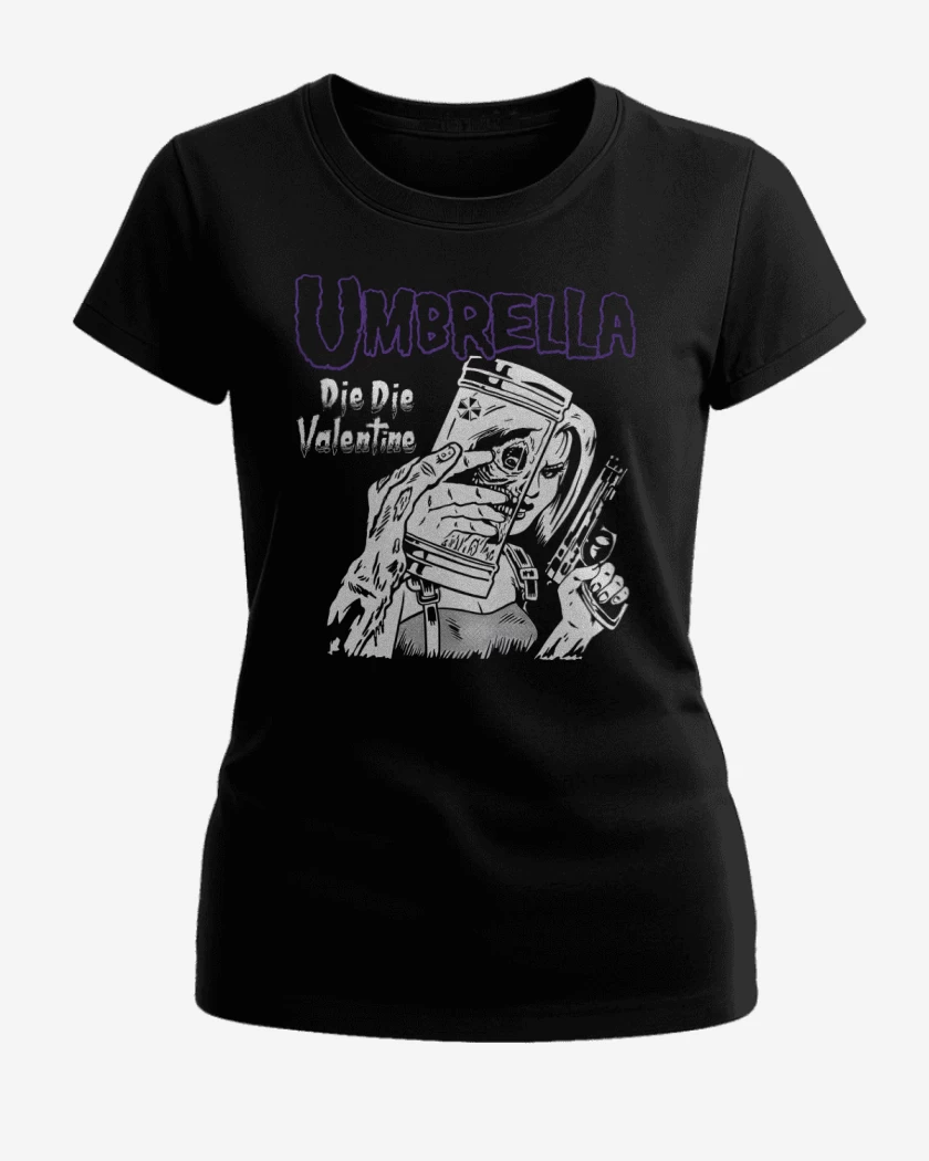 Polera de Mujer Negro de Die Die Valentine