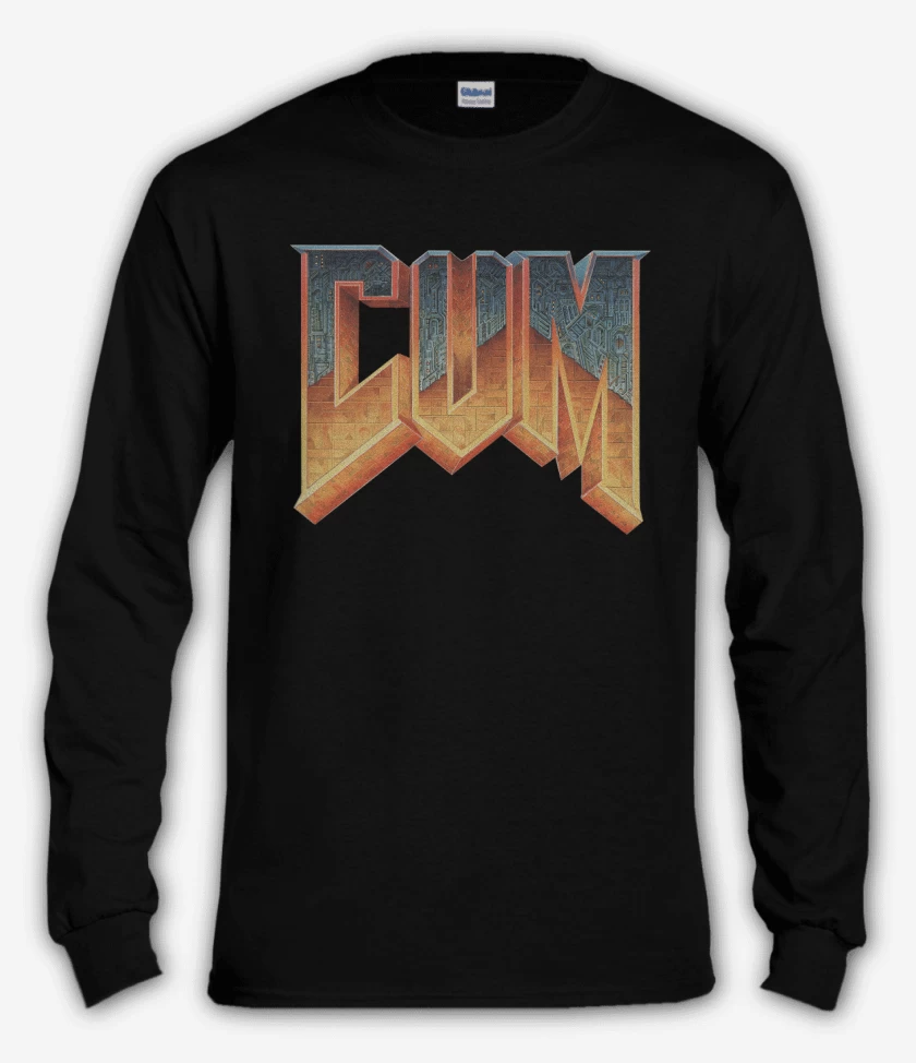 Polera manga larga Negro de Cum 