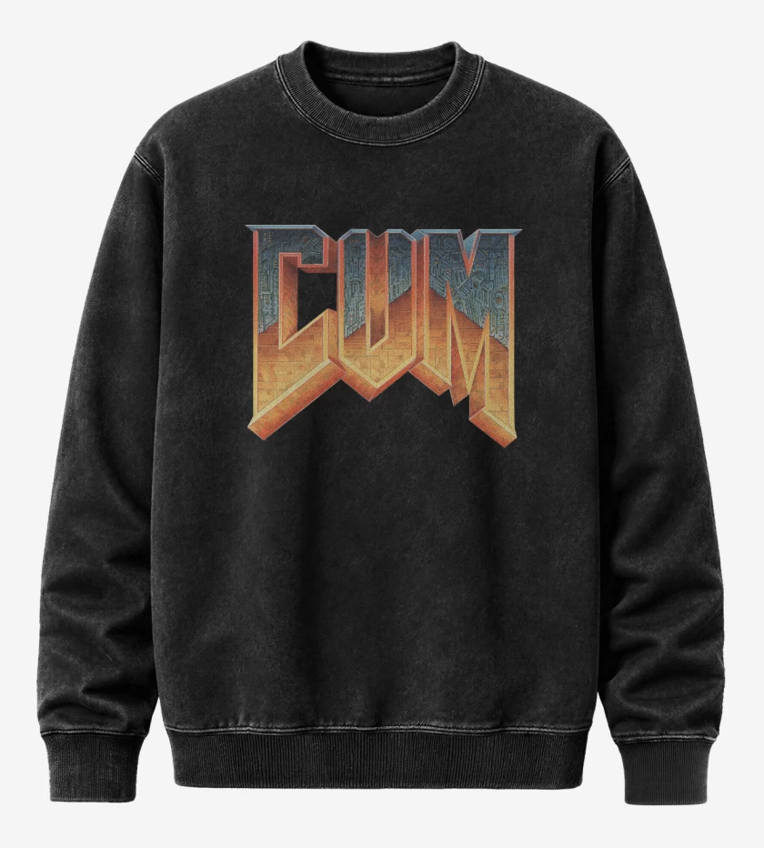 Poleron Polo Acid Wash Negro de Cum 