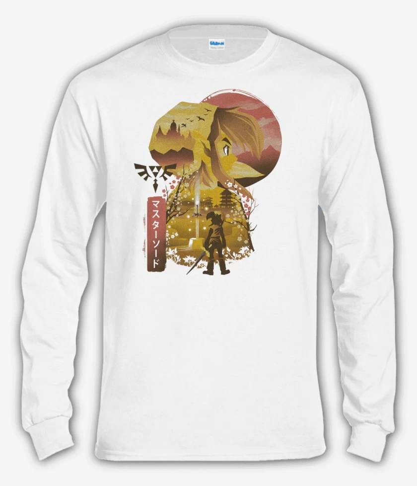 Polera manga larga Blanco de Valentía