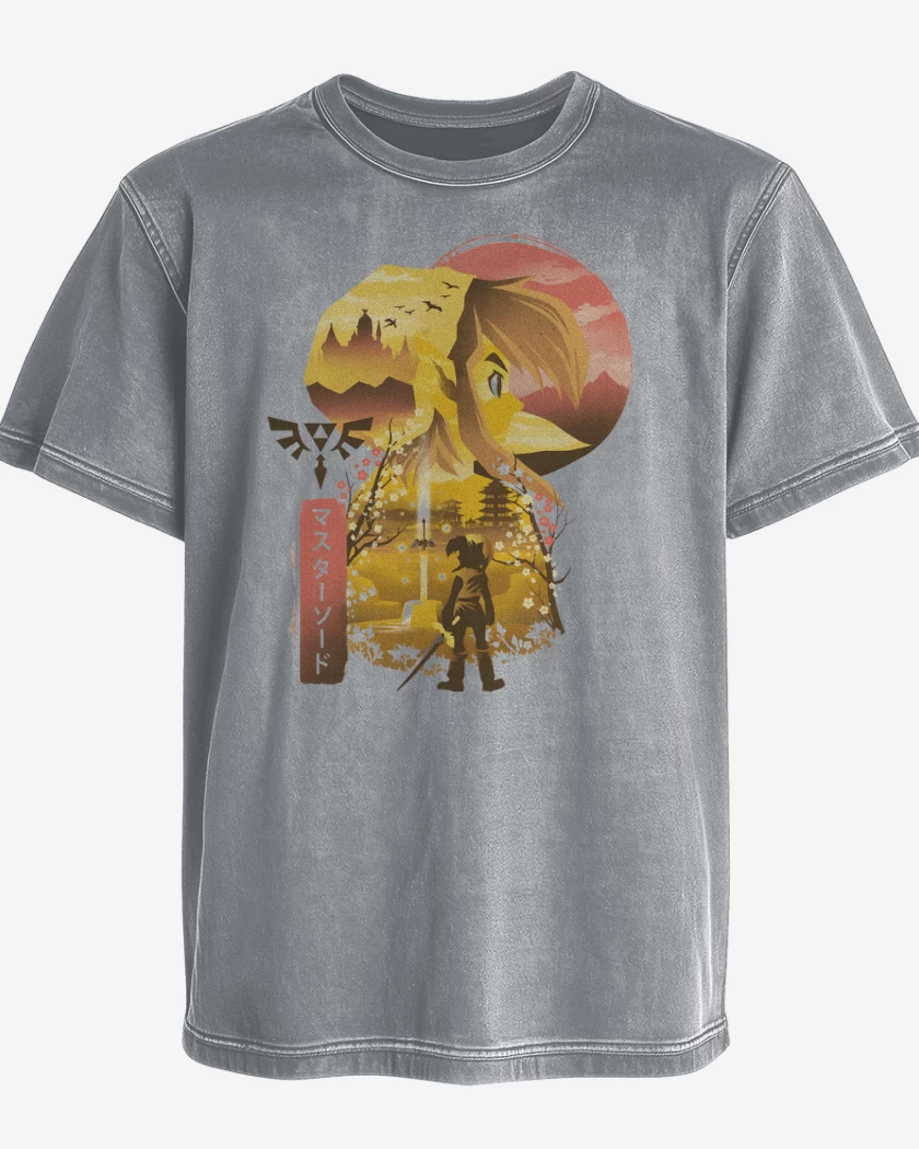 Polera desgastada Valentía