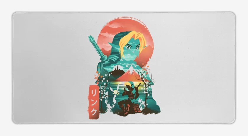 Mouse pad Gamer Blanco de Ocarina