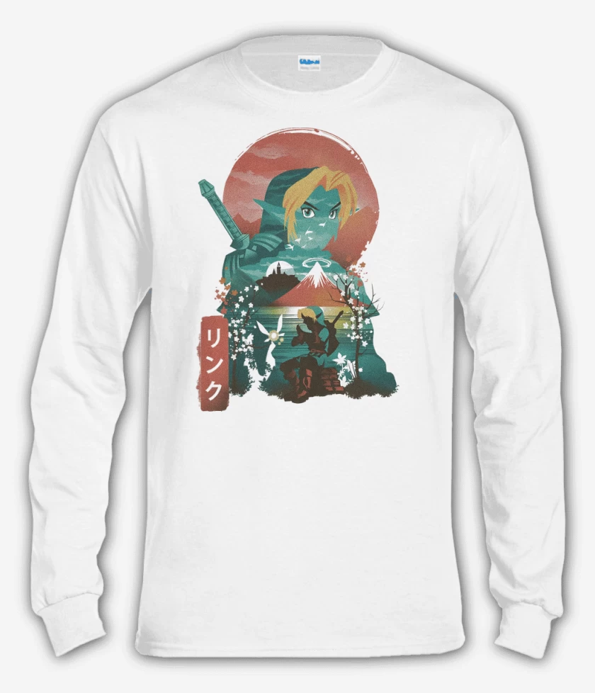 Polera manga larga Blanco de Ocarina