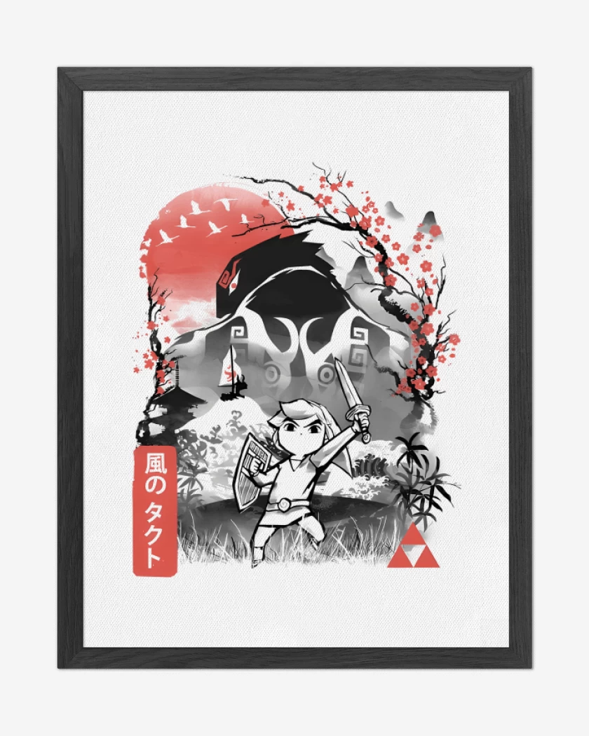 Cuadro decorativo Alzamiento de Link