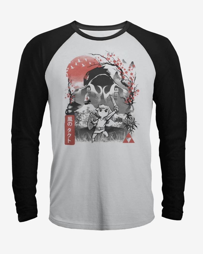 Polera Raglan Alzamiento de Link