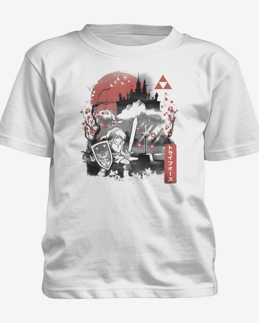 Polera de niño Blanco de Link del Pasado