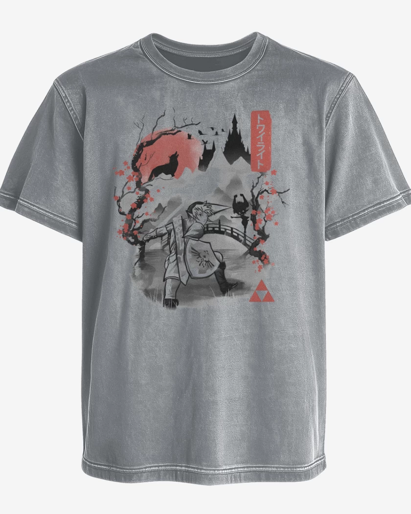 Polera desgastada Link Crepuscular