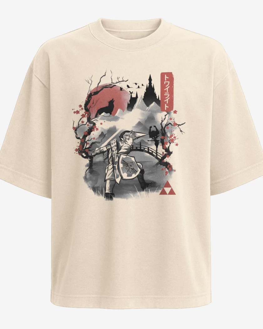 Polera Oversize Link Crepuscular