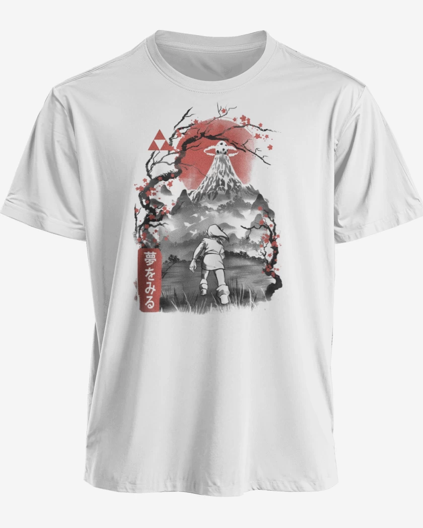 Polera premium Blanco de El Despertar de Link