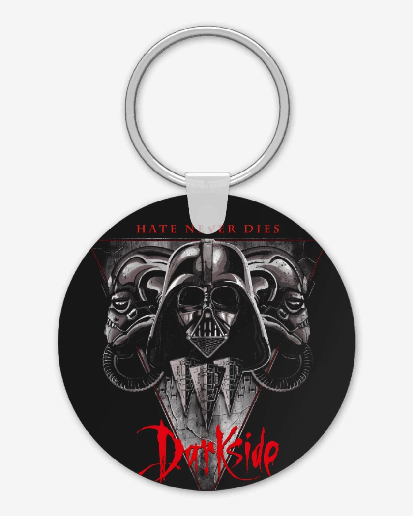 Llavero Darkside Hate Never Dies