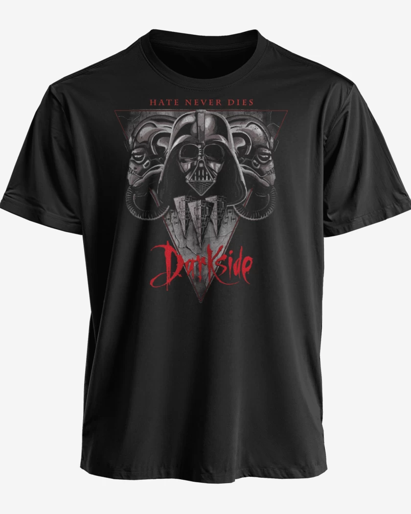 Polera premium Negro de Darkside Hate Never Dies