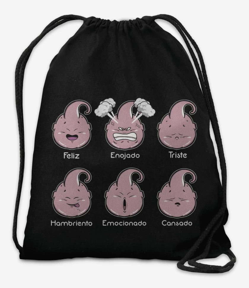 Mochila Negro de Majin Moods