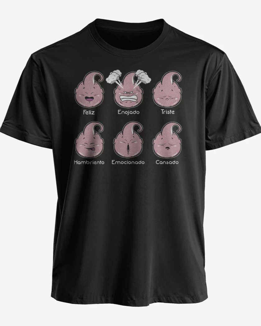 Polera premium Negro de Majin Moods