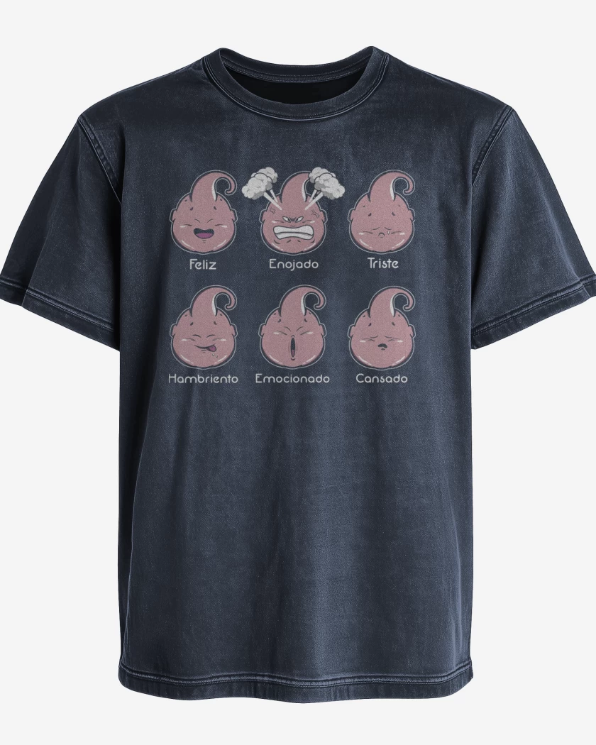 Polera desgastada Majin Moods