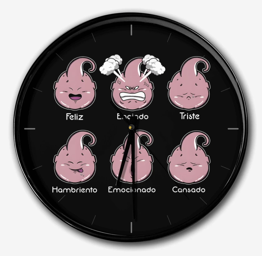 Reloj Negro de Majin Moods