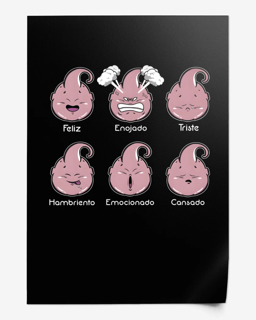 Print Majin Moods