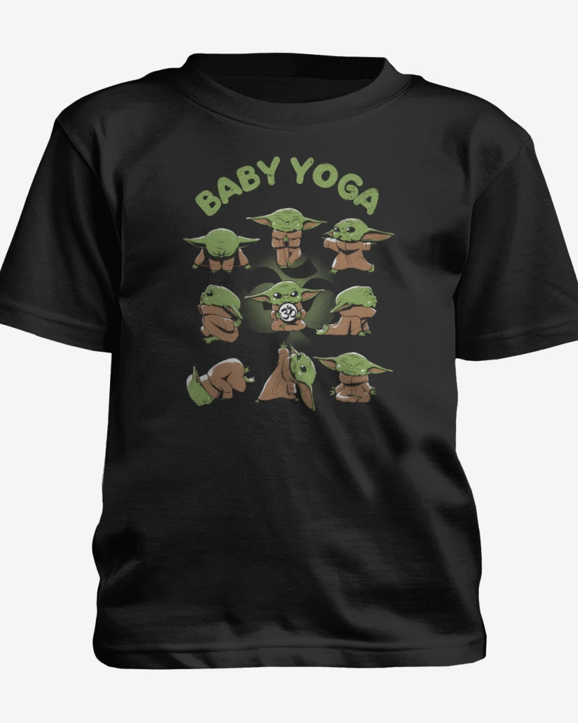 Polera de niño Negro de Baby Yoga