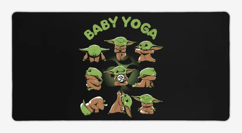 Mouse pad Gamer Baby Yoga