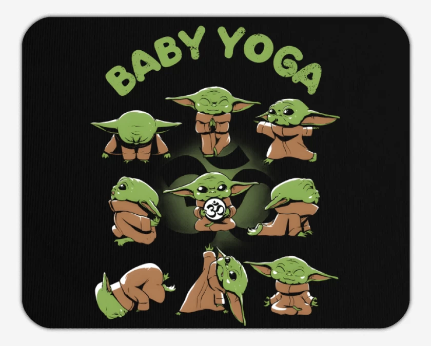 Mousepad Baby Yoga