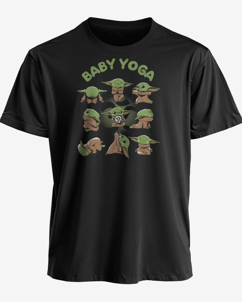 Polera premium Negro de Baby Yoga
