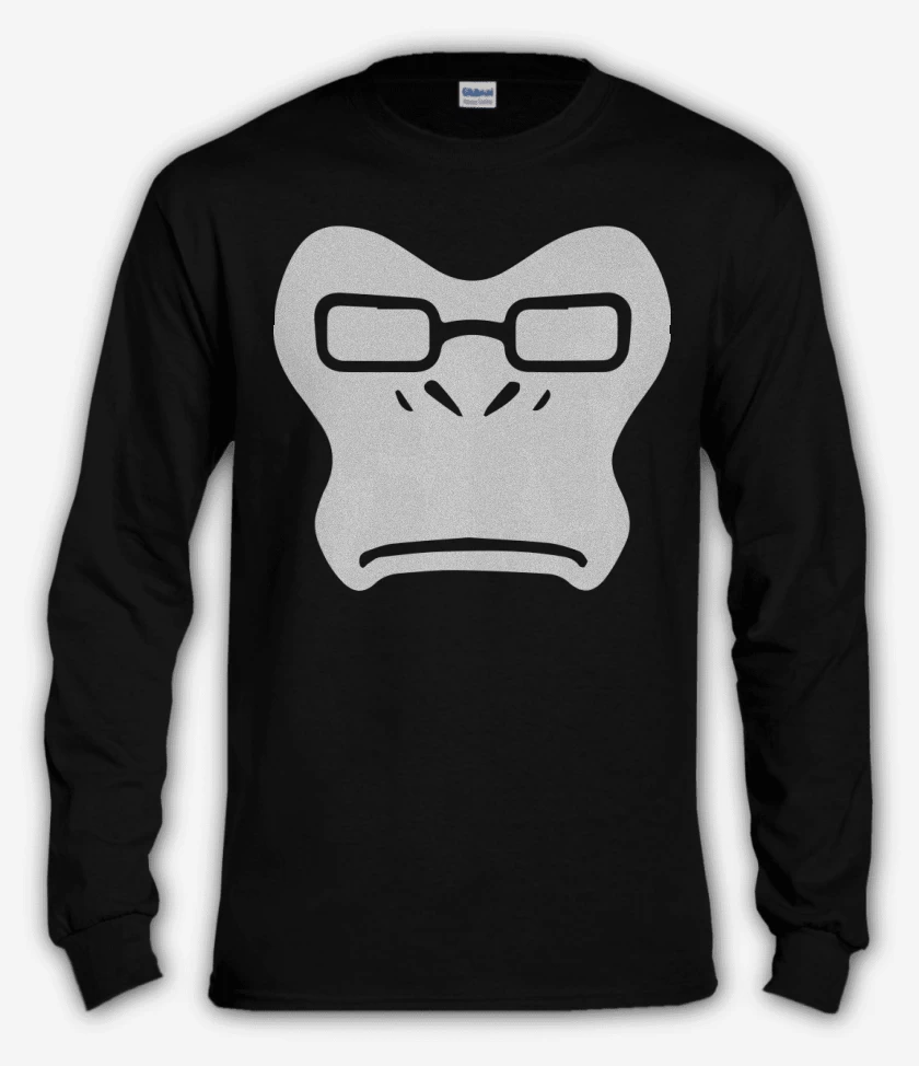 Polera manga larga Negro de Winston