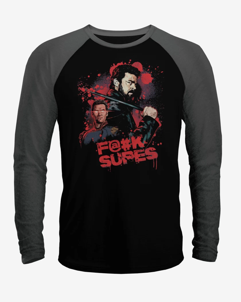 Polera Raglan Fuck Supes