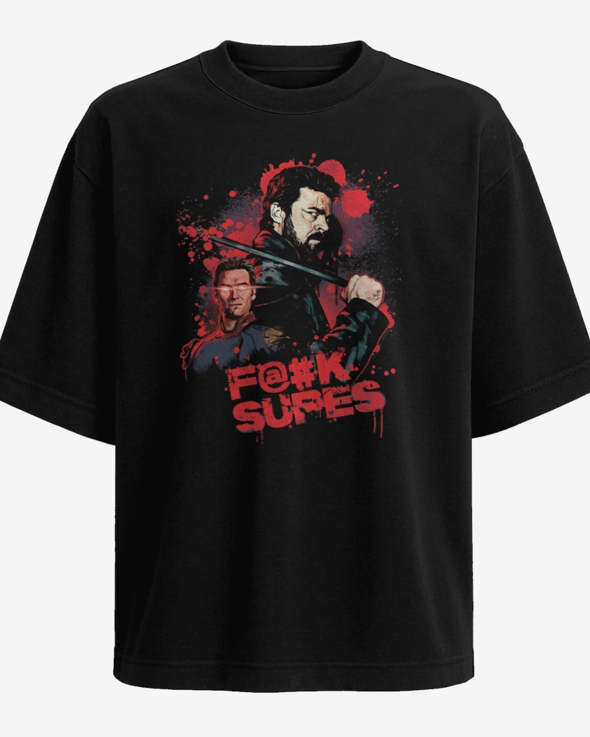 Polera Oversize Fuck Supes