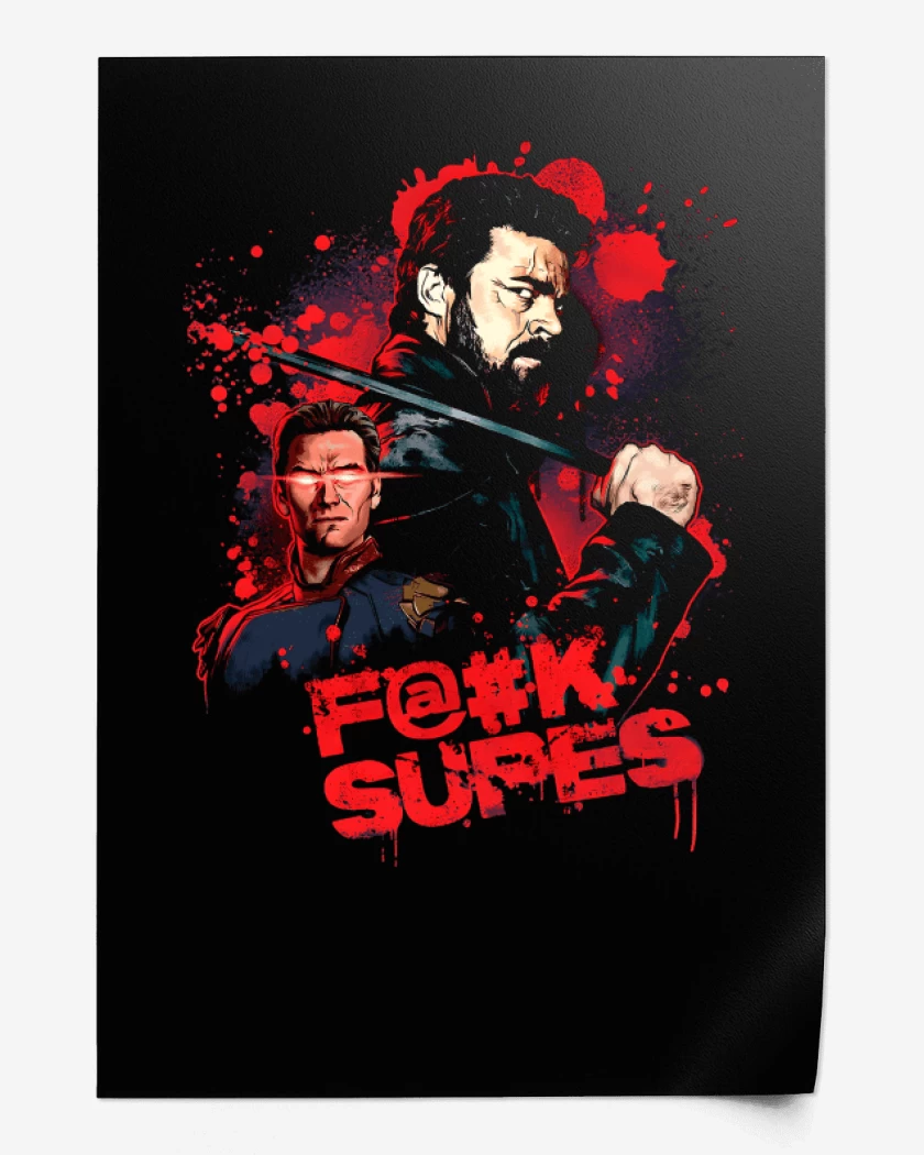 Print Fuck Supes