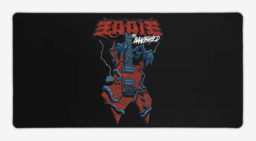 Mouse pad Gamer Negro de The Banished