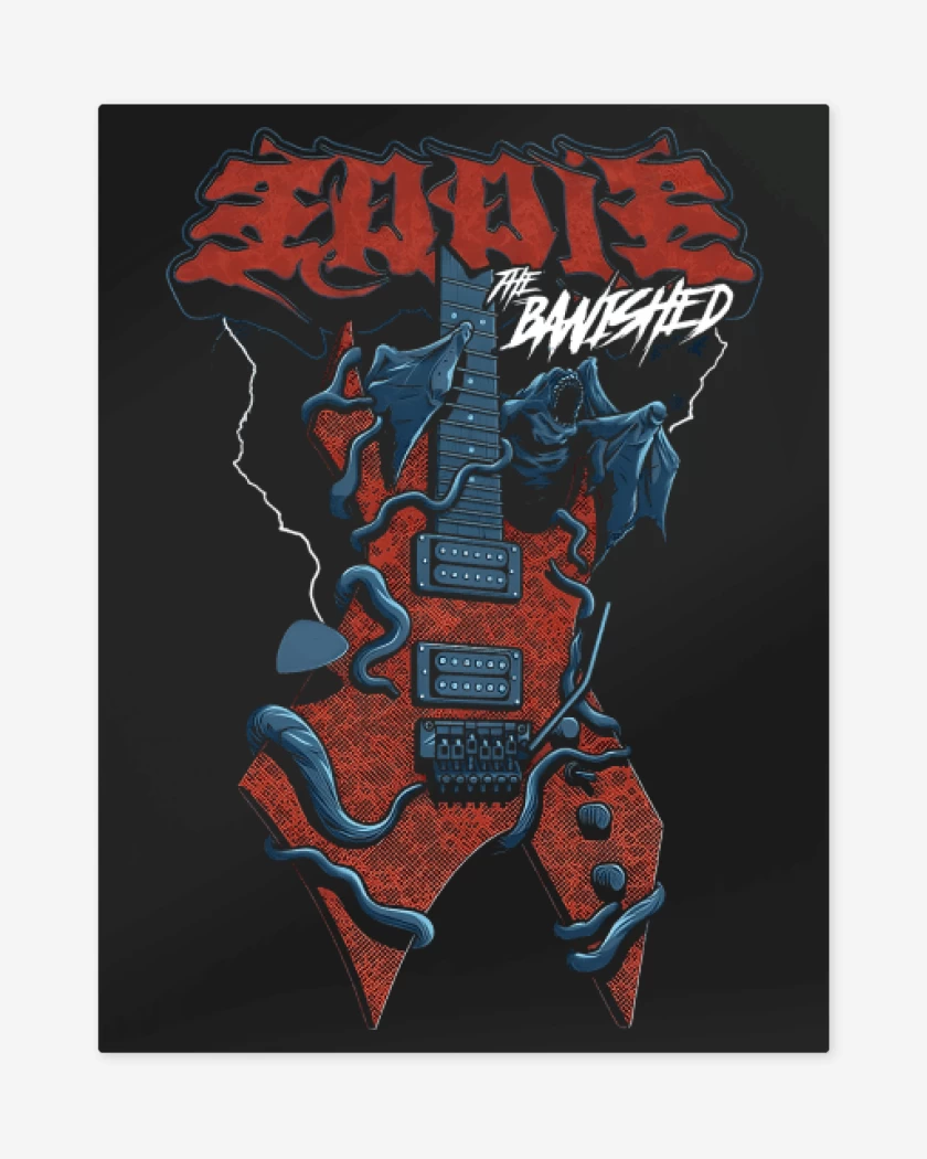 Print metalico Negro de The Banished