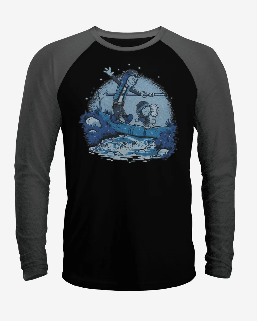 Polera Raglan Eddie & Dustin Upside