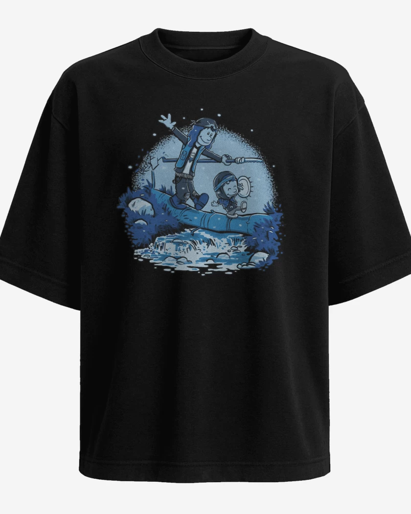 Polera Oversize Eddie & Dustin Upside