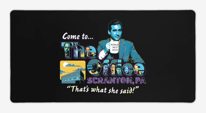 Mouse pad Gamer Come to THE OFFICE