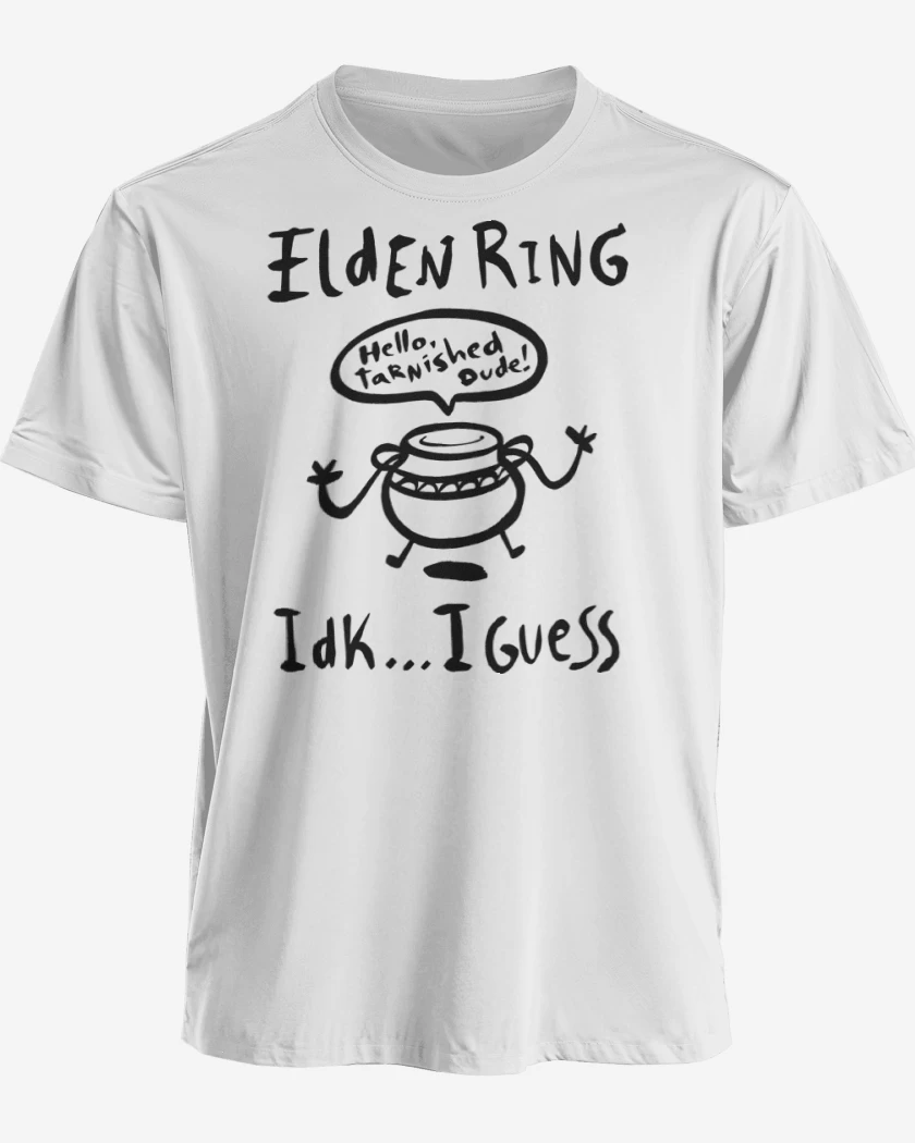 Polera premium Blanco de Tarnished Dude