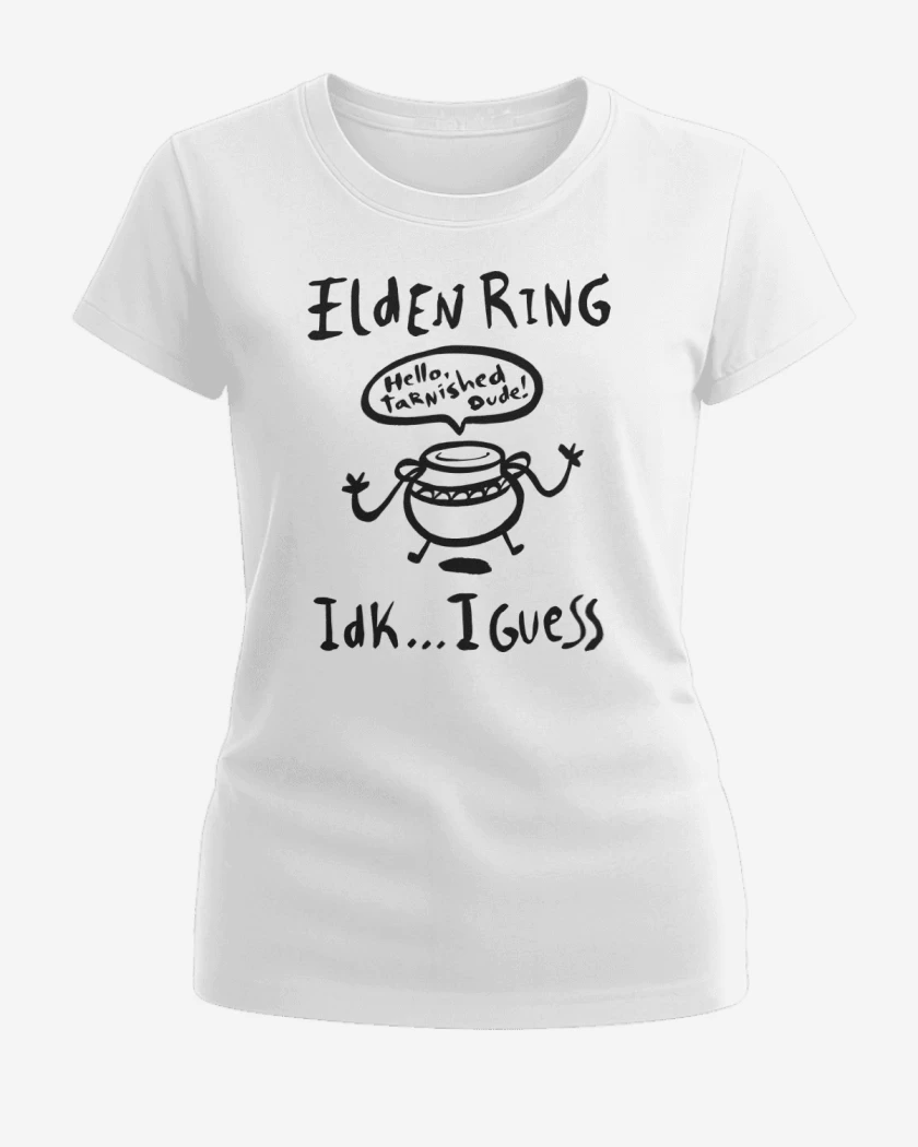 Polera de Mujer Blanco de Tarnished Dude