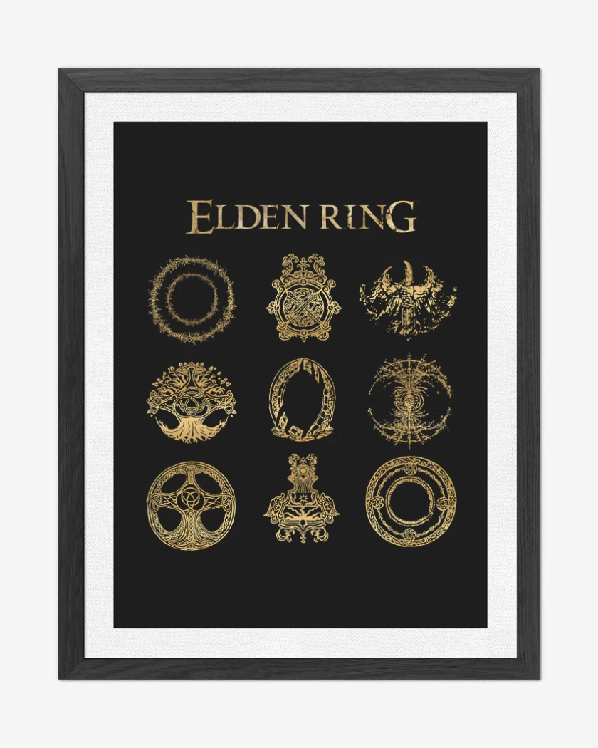 Cuadro decorativo Símbolos de Elden