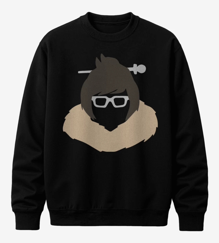 Poleron polo Negro de Mei