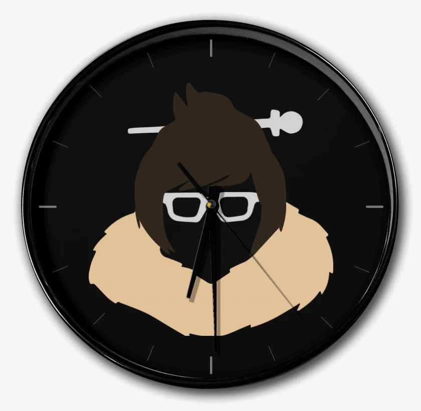 Reloj Negro de Mei
