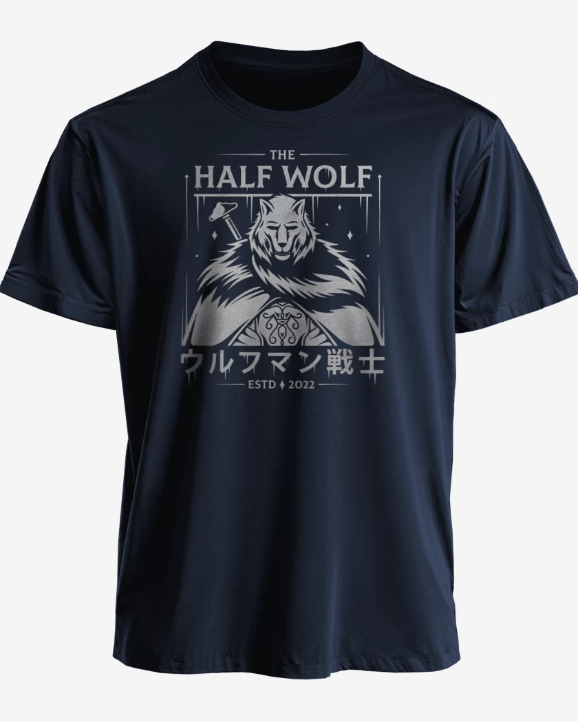 Polera Half Wolf Blaidd