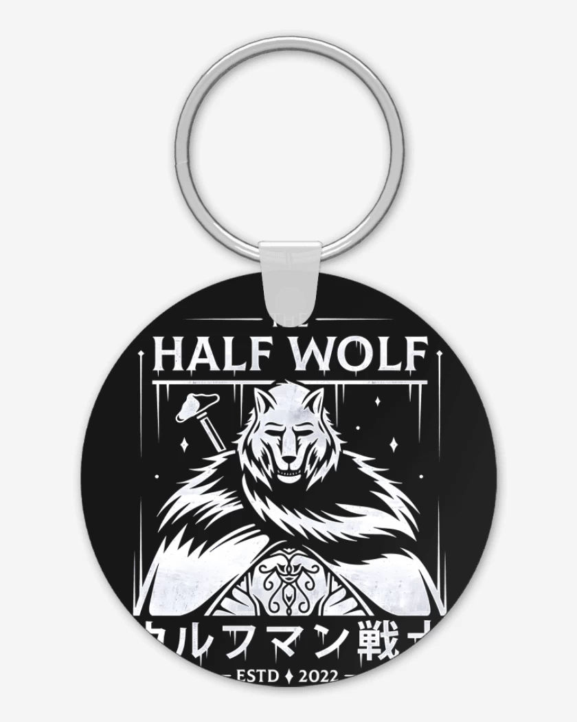 Llavero Half Wolf Blaidd