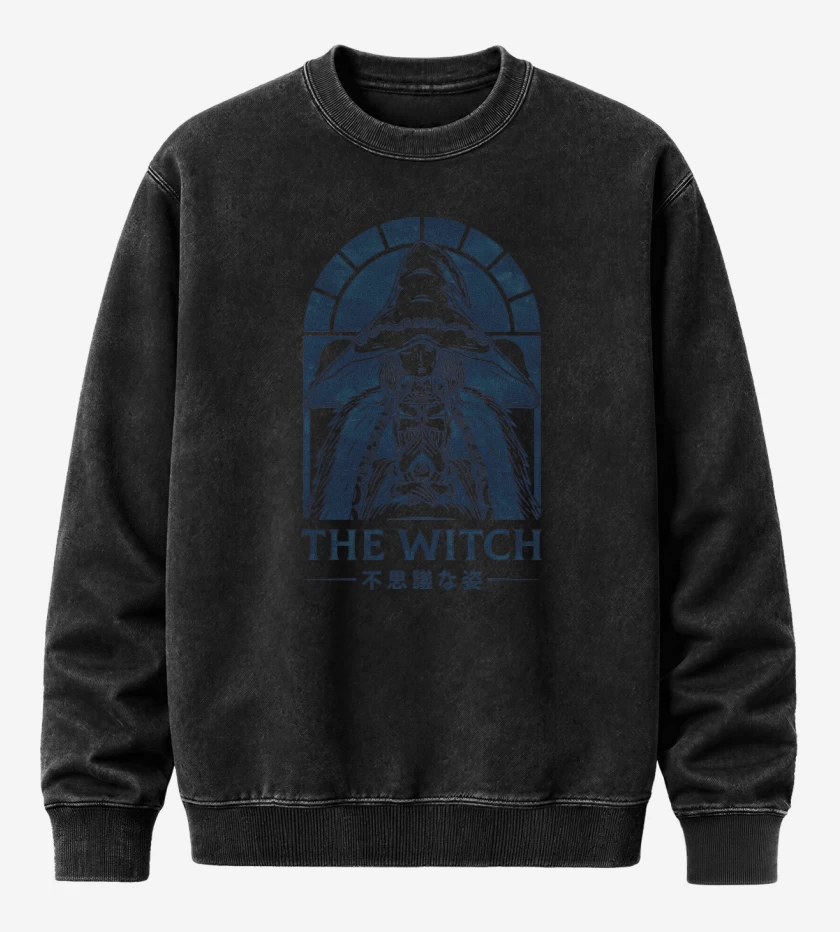 Poleron Polo Acid Wash La Bruja Ranni