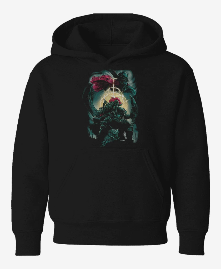 Poleron de niño Negro de General Radahn x Malenia