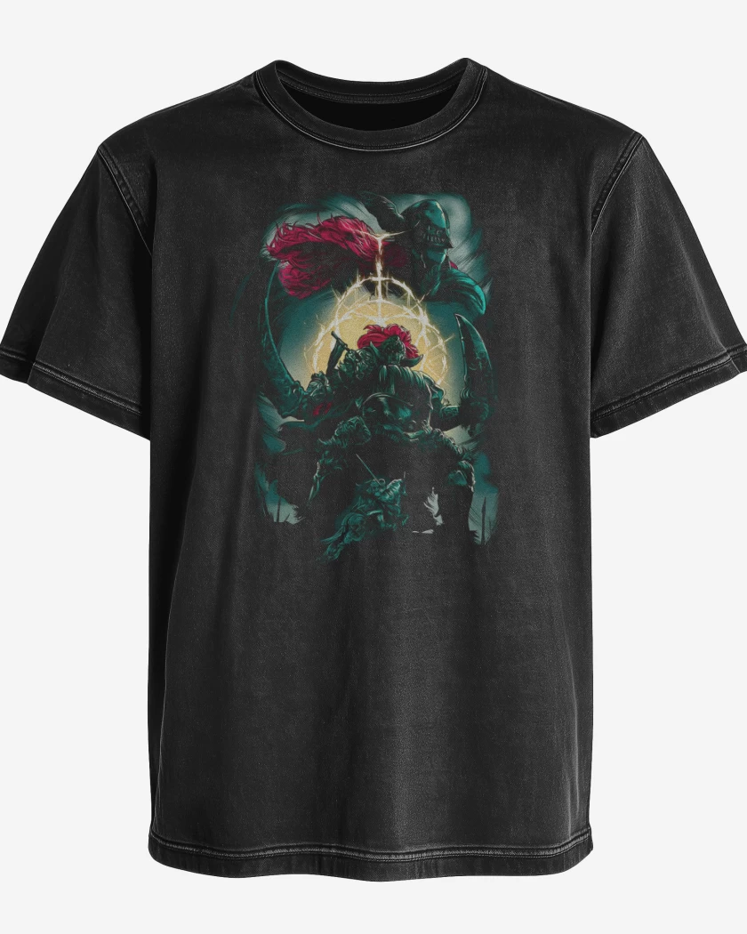 Polera desgastada General Radahn x Malenia